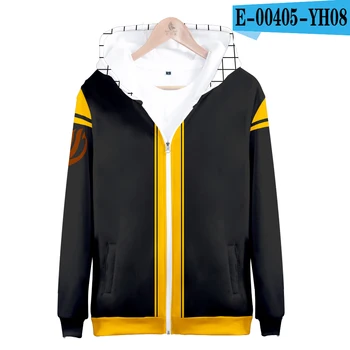 

Hot sale Casual Men 3D Sweatshirt Hoody Fairy Tail Zipper Hoodies Women Fairy Tail Boy/Girl Autumn Winter Polluver With Cap Top