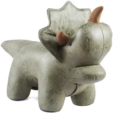 Креативный треугольник Дракон диван в виде животного стул Детское сиденье дизайнерский мультфильм форма обуви скамейка динозавр сидя табурет