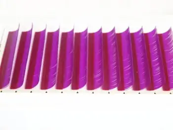 

Alluring Mixed Size Purple Color Lashes