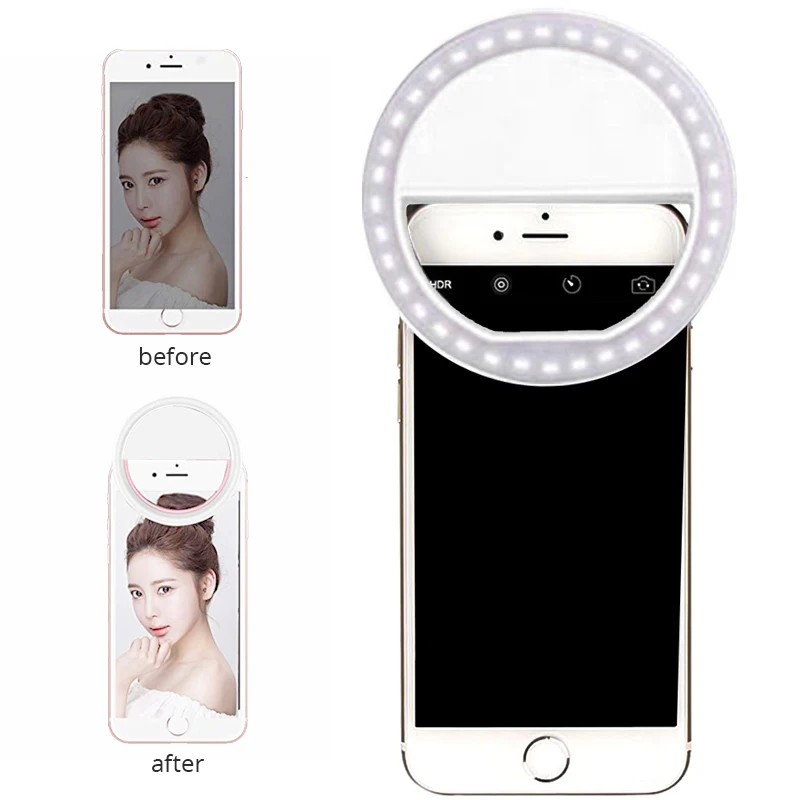 

Ring Light For Autodyne With 36 Led Lights Makeup Light For Phone With Three Adjustable Brightness Levels Brighten Up Photos