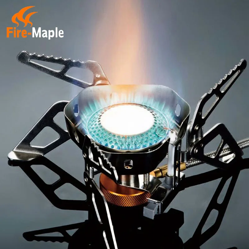 Газовая горелка Fire maple для кемпинга на открытом воздухе с FMS 105|barbecue stove|fire maplepicnic