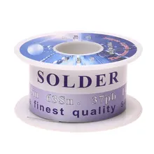 IMC Hot Solid Solder 0 3mm Flux Core 63 Tin 37 Lead Long Wire Reel