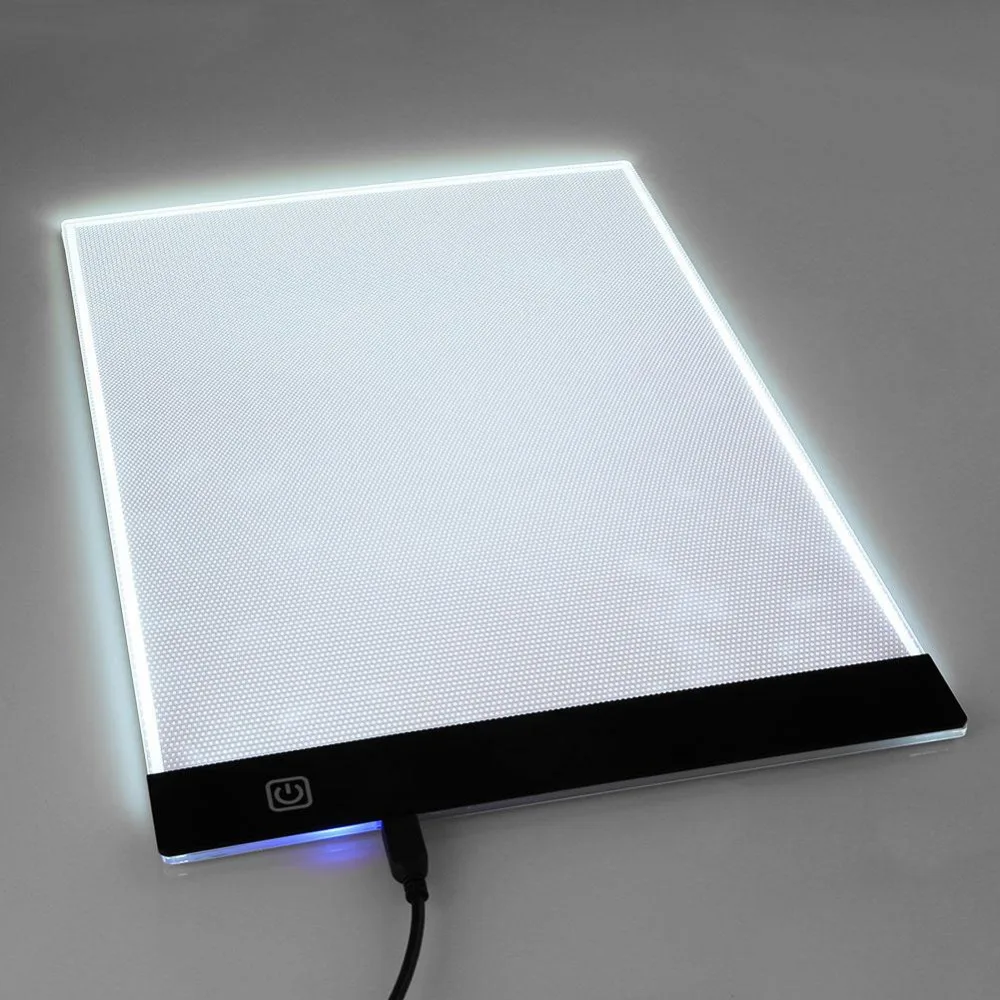 light pad diamond painting A4 LED Artist Thin Art Stencil Drawing Board Light Box Tracing Writing Portable Electronic Diamont