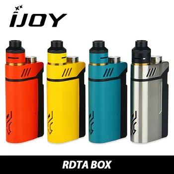 

In Stock IJOY RDTA BOX 200W Kit 12.8ml E-juice Capacity Electronic Cig Kit NI/TI/SS with IMC Building Deck 100% Original