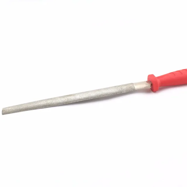 HARFINGTON Diamond Coated File 6 Inch 80 Grits Half Round Files Tools