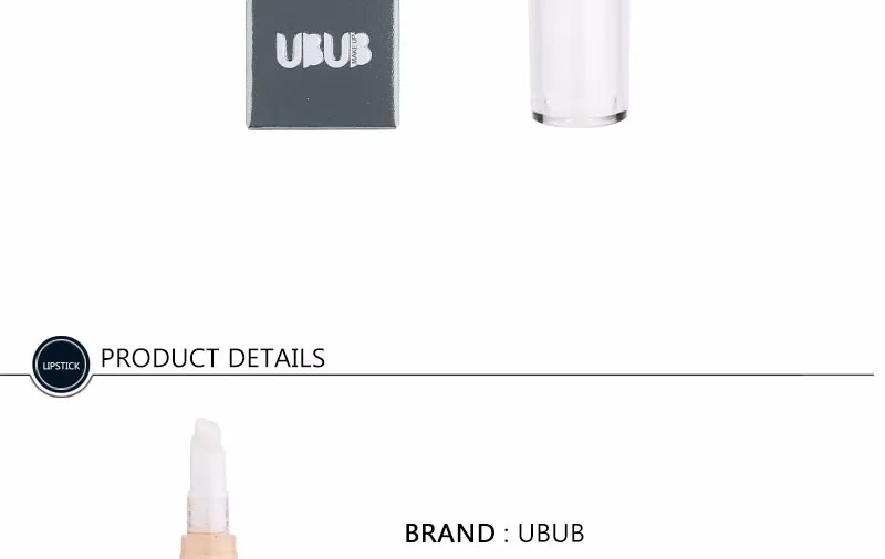 UBUB 3 Colors Face Makeup Concealer Cream Brush Convenient Rotary Concealer Brush Professional Foundation Concealer Makeup Brand (4)