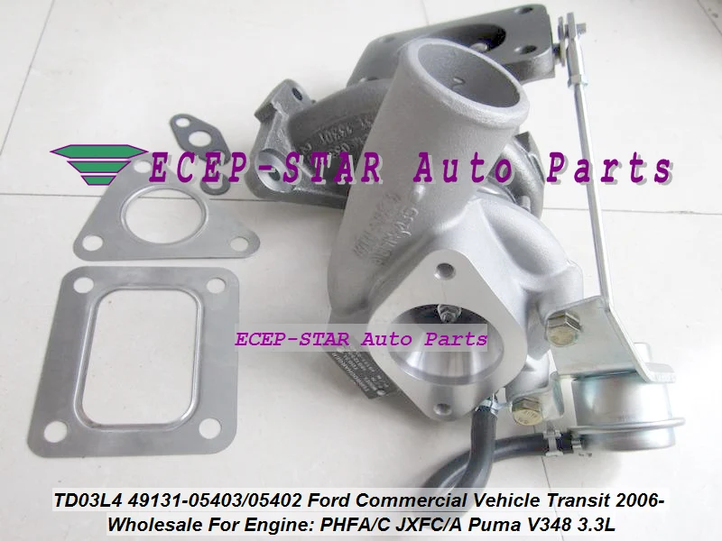 TD03L4 49131 05403 05402 58650 турбо для Ford Commercial Vehicle Transit 2006 PHFA PHFC JXFC JXFA Пума V348 3.3L|turbocharger