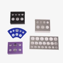 6/7/8/21 отверстия чернил для татуажа, держатель для чашки, подставка для макияжа аксессуары кожи Красота принадлежности для прицепов инструмент для тату пигмент Brack контейнер