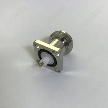

10 Pieces N Type Jack Female 4 Hole Panel Mount Flange Water-Proof O-Ring Solder Post RF Coaxial Connector