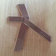 5000 шт/партия Быстрая 6 мм прямой& изгиб 304 соломка из нержавеющей стали питьевой соломы 215 мм длина трубы с фабрики