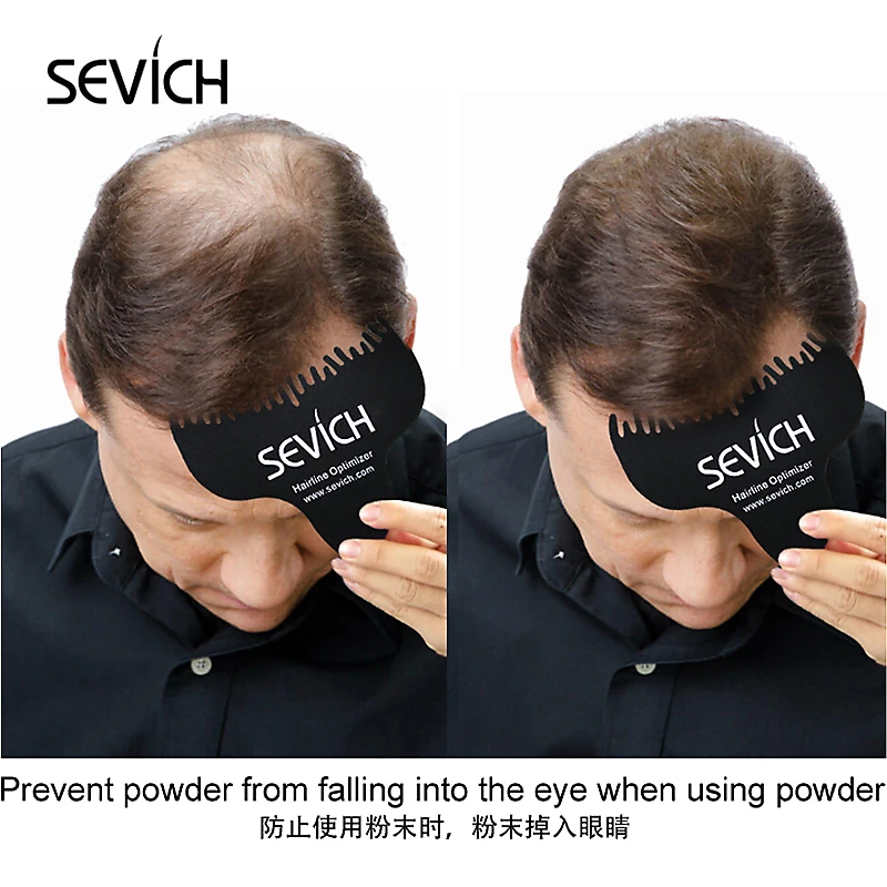 Sevich оптимизатор волос для волос кератина волокна аппликатора парикмахерские расчески