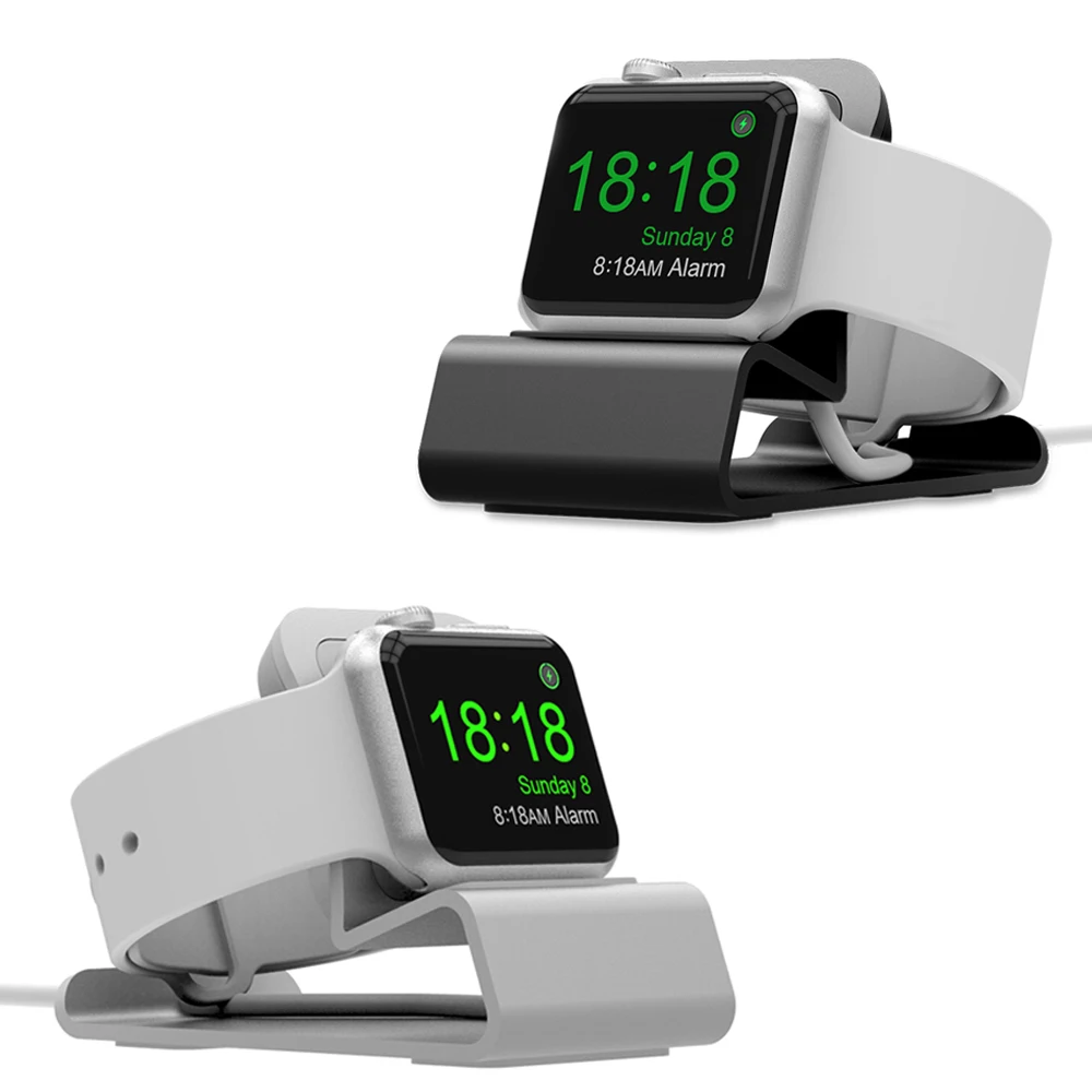 Металлический алюминиевый держатель для зарядного устройства Apple Watch Подставка