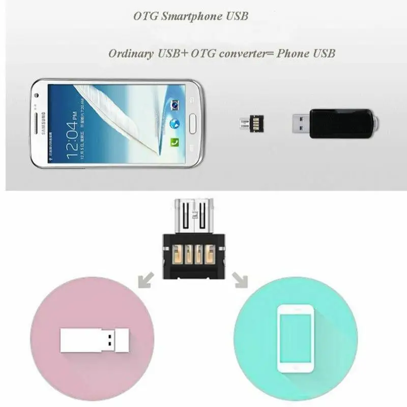 Micro USB к USB адаптер для Xiaomi многофункциональный конвертер Мини Micro USB OTG адаптер разъем планшета кабель флэш-диск