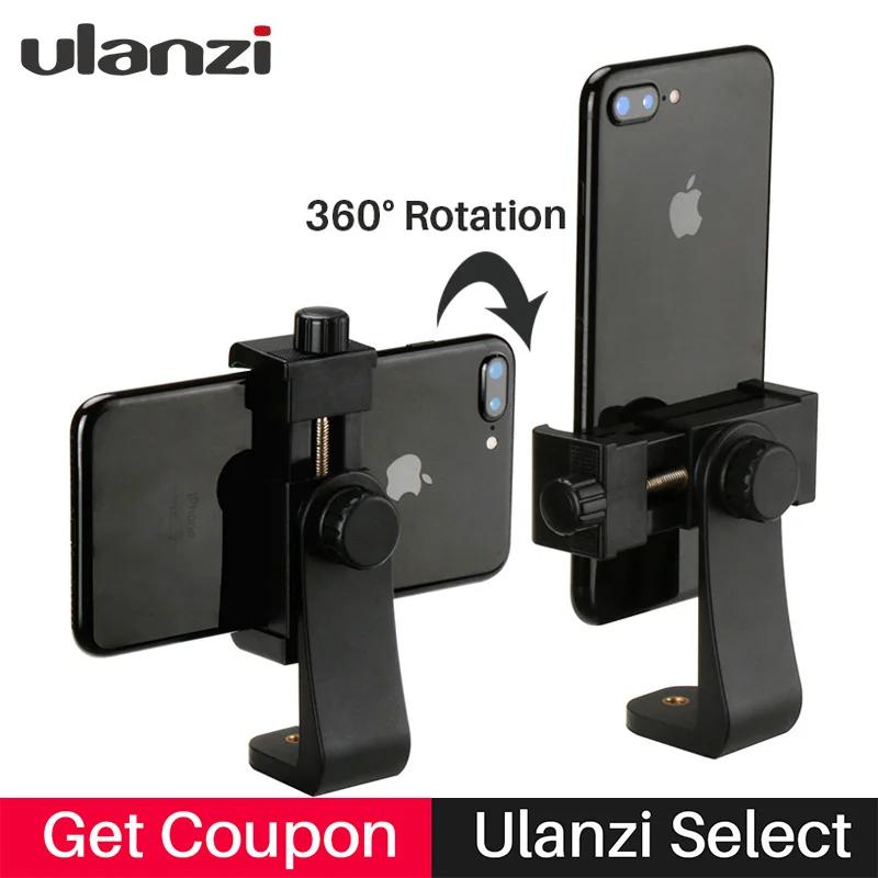 Штатив для смартфона Ulanzi Трипод с адаптером держатель стрижки подходит Youtube iPhone X