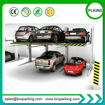 

2.1m Conjoined 2 Post Hydraulic Car Parking Lift For Chicago