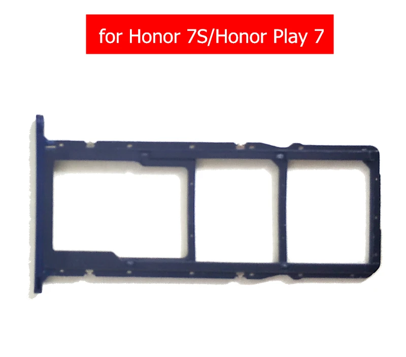 

for Huawei Honor 7S Card Tray Holder SIM Card Slot Adapter Socket Honor Play 7 SIM Card Tray Holder Replacement Repair Parts