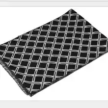2016 Fashion font b Tartan b font Jacquard Scarfs For Men White Black Plaid Business Scarf