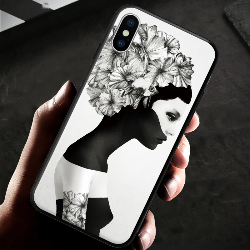 Жесткий чехол для телефона Ruben Ireland Pineappie с рисунком космонавтов iPhone 5 5S SE 6 6S 7 8 Plus X