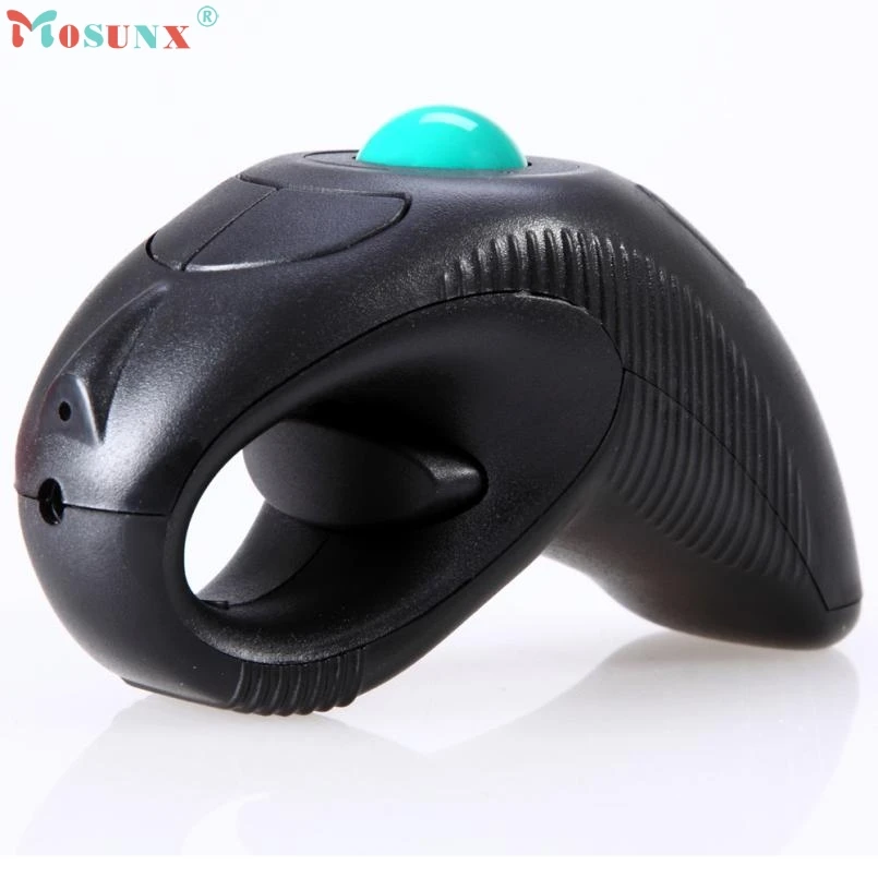 

Adroit 2016 New Handheld USB 2.4GHz Wireless Mouse Pointer Using Optical Traceball Laser Muis 11S60926