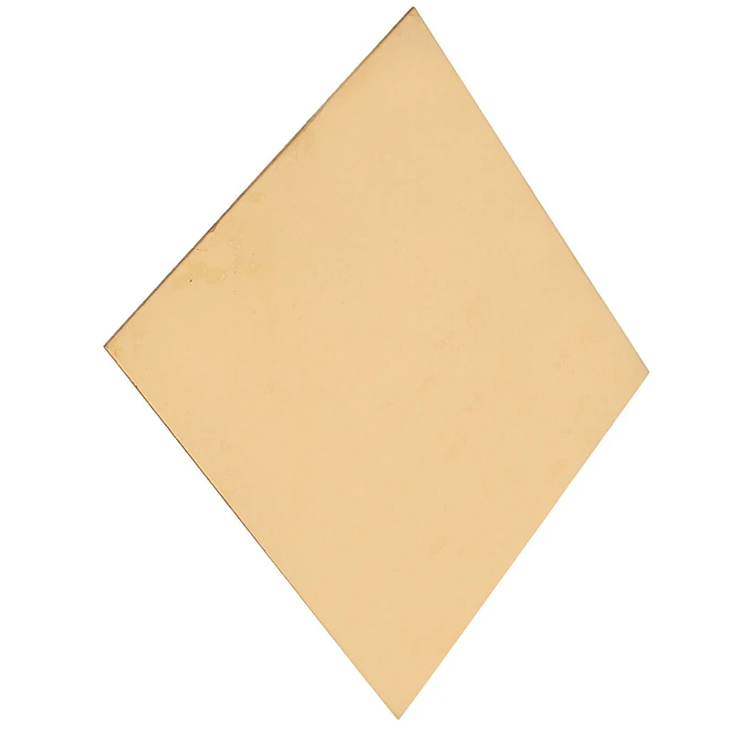 1pc 1mm Thickness Brass Sheet Plate 100mm*100mm with Corrosion Resistance For Welding Brzing Tool