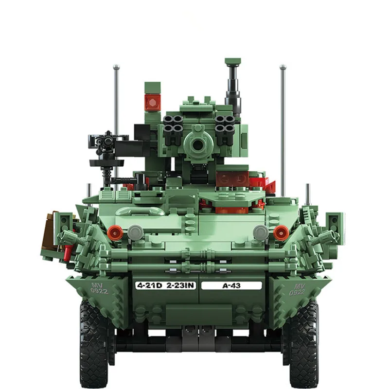 Строительные блоки H & HXY военный тематический танк M1A2 ABRAMS MBT KY10000 1 смена 2 игрушки