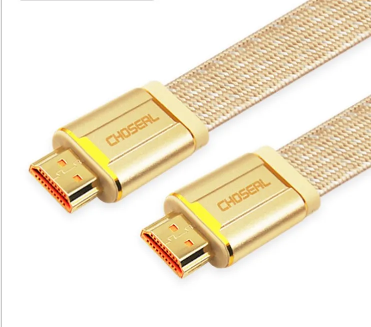 

Flat hdmi HD line version 2.0 computer TV cable 4K data transmission line engineering cable L