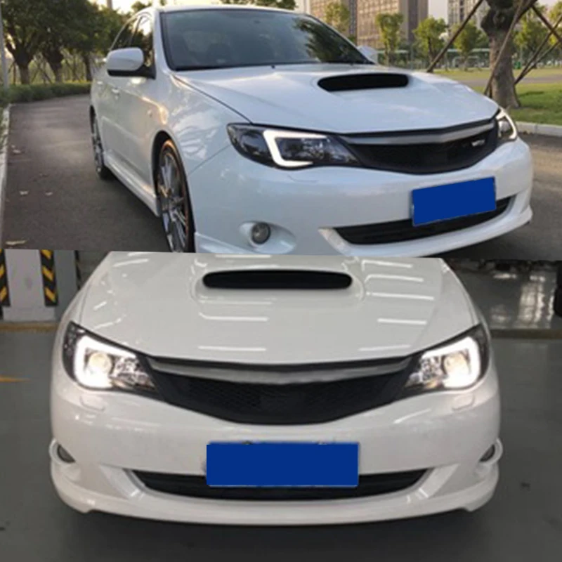 Hlxg 2 шт. автомобильный Стайлинг Головной фонарь чехол для Subaru WRX STI 2009 2012