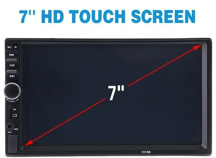 Best YUANMINGSHI 2 Din Car Radio Player 7