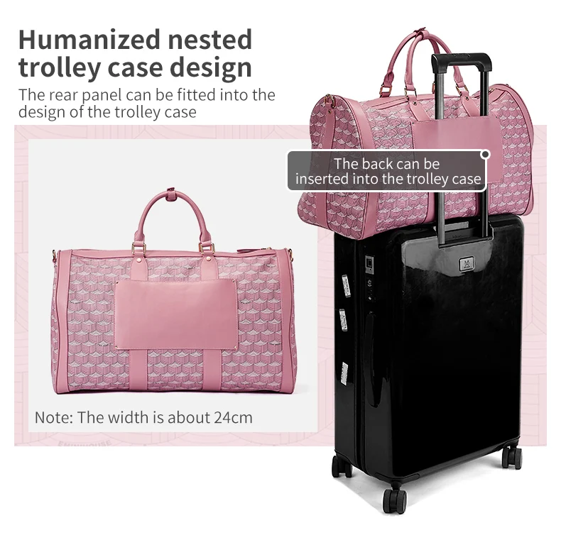 EMINI HOUSE ПВХ Вместительная дорожная сумка, водонепроницаемая Бостонская сумка, роскошные сумки, женские сумки, дизайнерские женские сумки на плечо