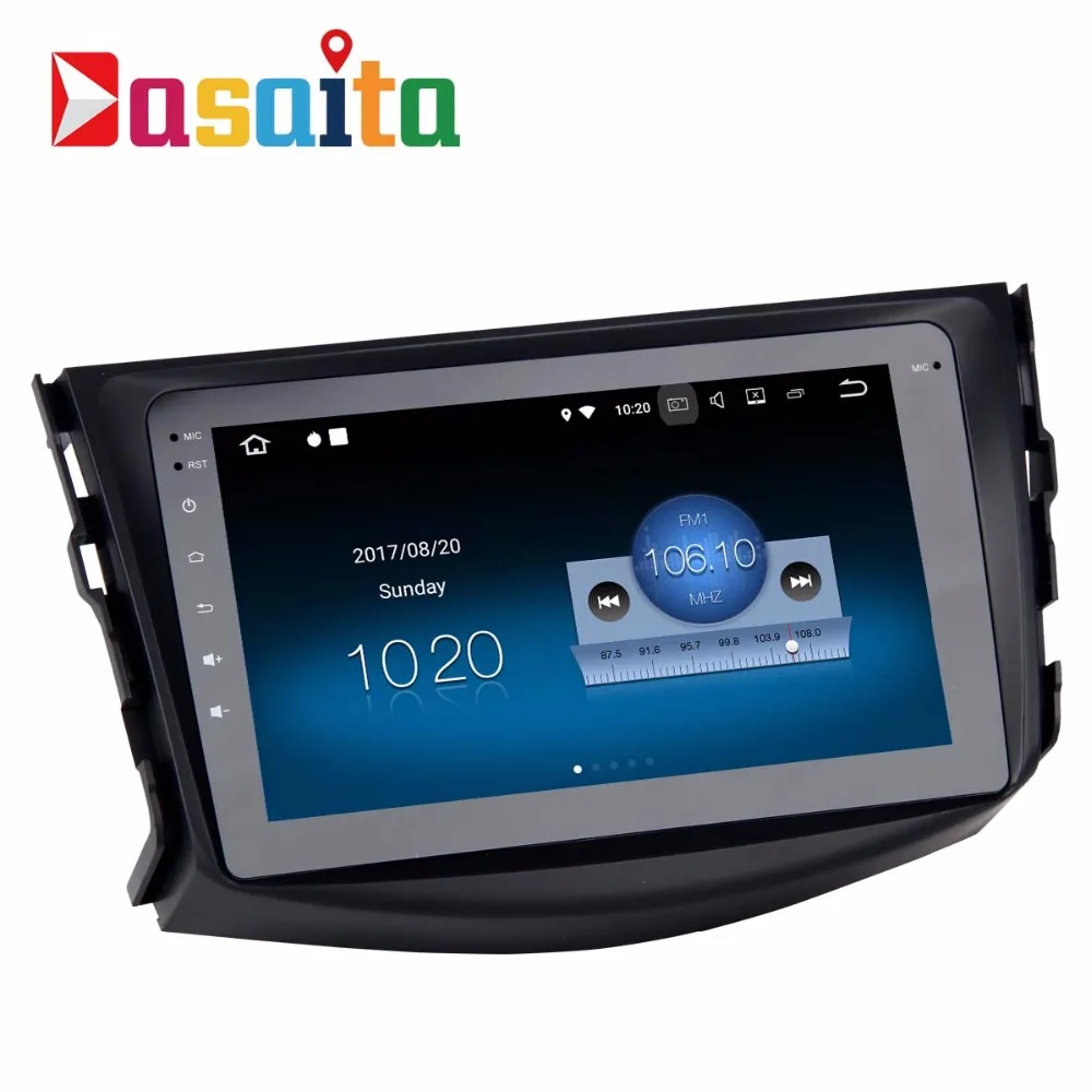 

Dasaita 8" Android 7.1 Car GPS Player Navi for Toyota RAV4 2009-2012 with 2G+16G Quad Core Stereo Radio Multimedia HDMI No DVD