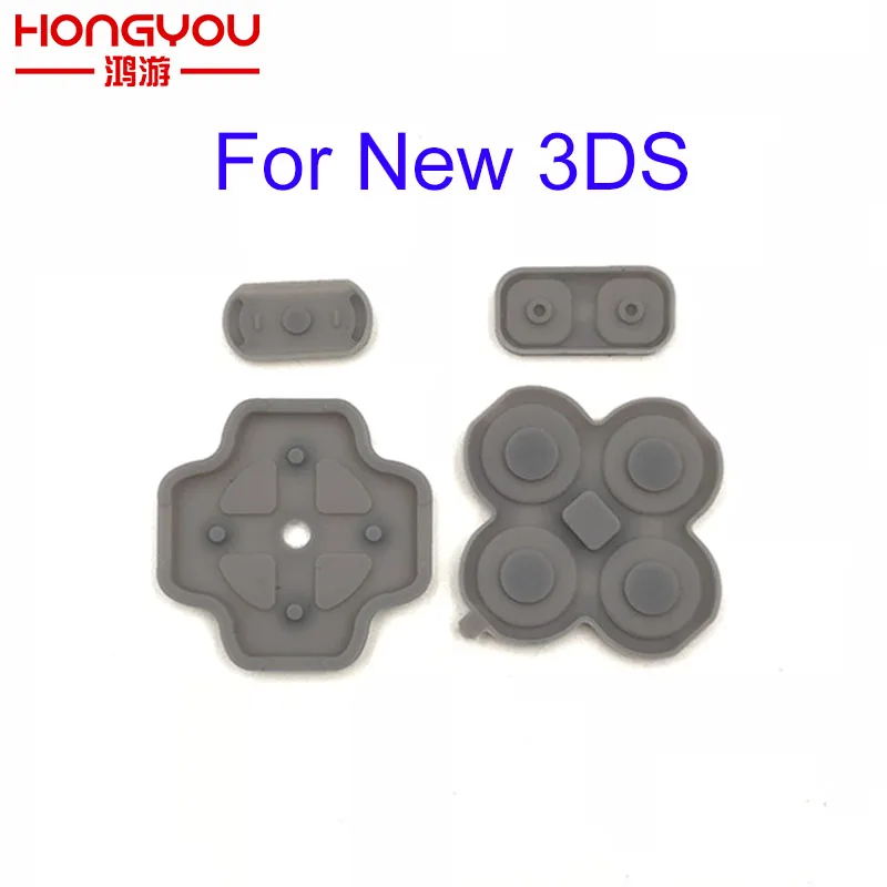 10sets For New 3DS D pad rubber keypad For Nintendo New 3DS ABXY