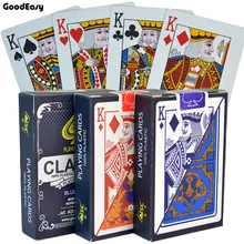 PVC cartas de póker impermeable Texas Hold'em naipes negro Jack tarjeta juego plástico juego de póker juego de mesa de cartas regalo creativo