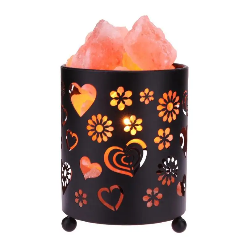 

EU /US Plug Air Purifier Himalaya Crystal Salt Lamp LED Rechargeable Night Light for Bedroom Office Hotel Bedside Creative Lamp