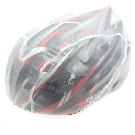 ROCKBROS велосипедный шлем крышка Сверхлегкий ветрозащитный пылезащитный дождевик MTB дорожный велосипедный шлем крышка велосипедные шлемы аксессуары - Цвет: Белый