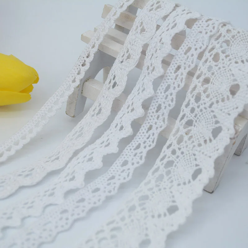 

13Yards High Quality Mix color mix size Lace Ribbon Lace trim DIY Embroidered For Sewing Decoration african lace fabric