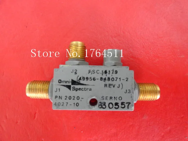 

[BELLA] M/A-COM 2020-4027-10 0.5-1GHz Coup:10dB SMA coaxial directional coupler