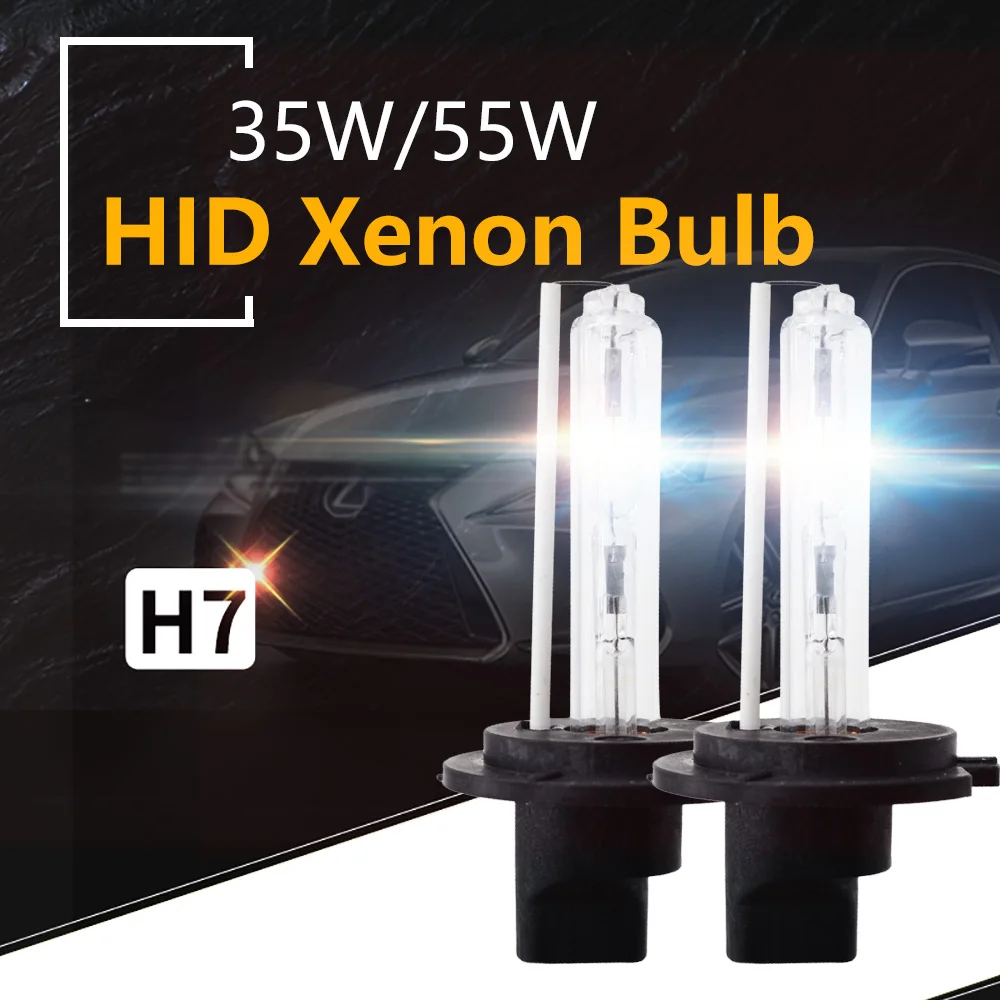 SKYJOYCE 1 пара Высокое качество 35 Вт 55 Вт HID лампы H1 H3 H7 H11 9005 9006 3000 К 4300 К 6000 К 8000 К желтый синий зеленый фиолетовый