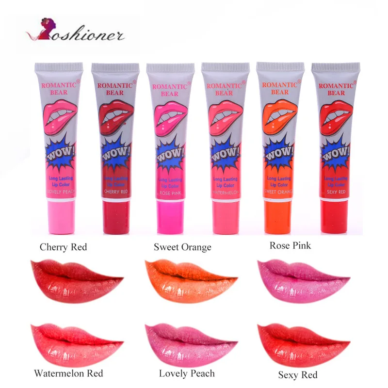 

1pcs Long Lasting Lip Gloss Easy Peel Off Waterproof Lip Gloss Makeup Matte Tint Lip Gloss Lipstick Balm Cosmetic