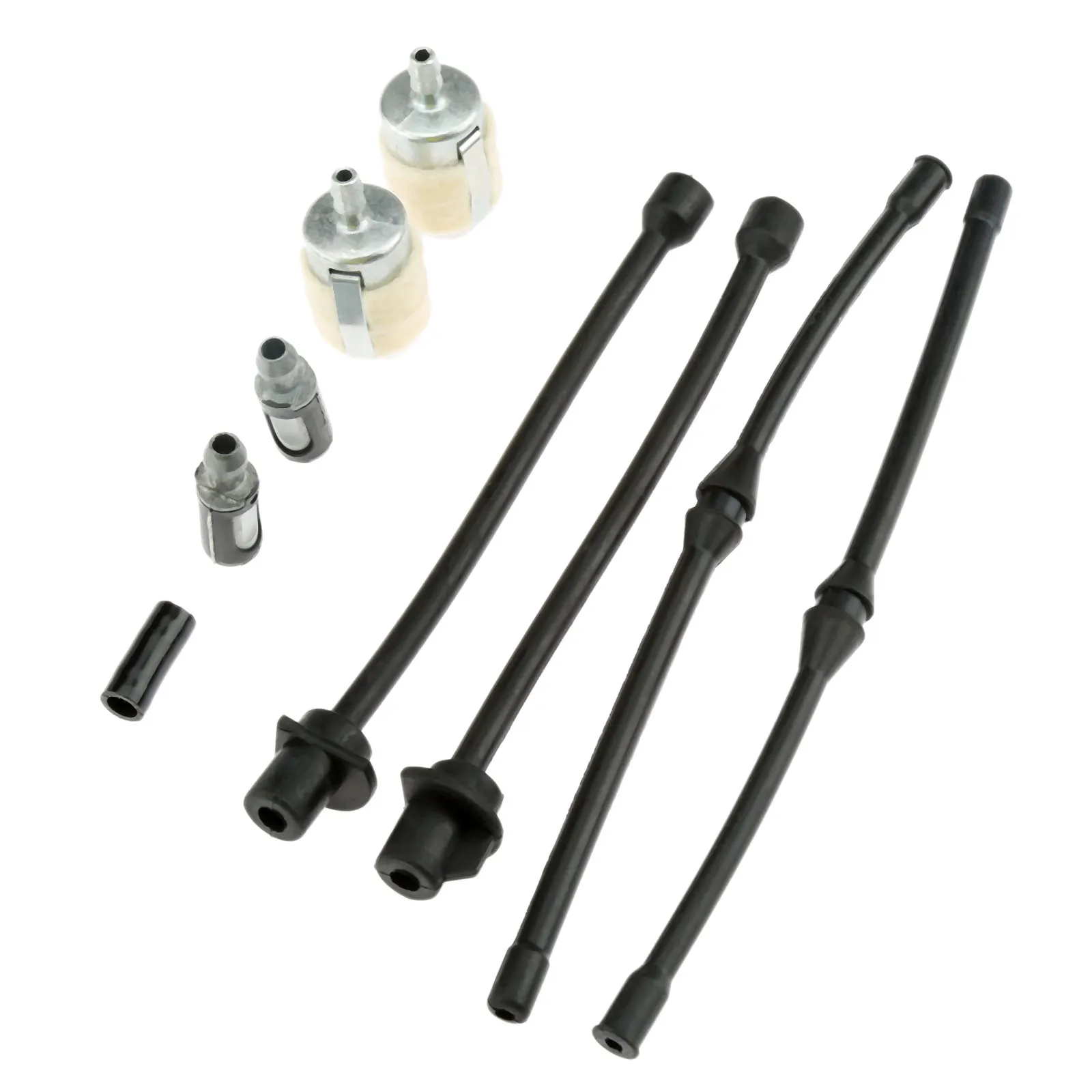 

8Pcs(4 Sets )Tool Parts Chain Saw Fuel Pipe Oil Pipe Fuel Oil Filter For 52cc 58cc Chainsaw Spare Parts Hose Set 4500/5200/5800