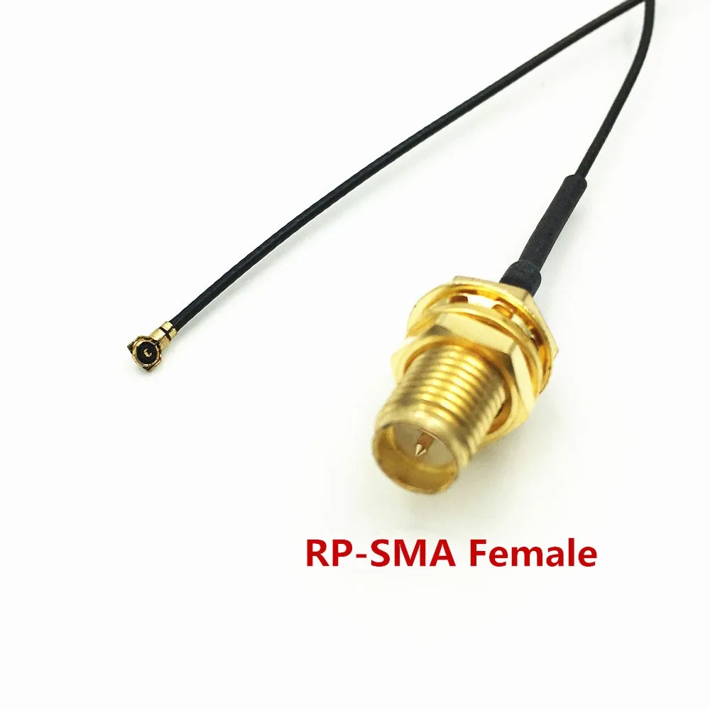 2 шт. SMA/RP-SMA мама к MHF4 IPEX Разъем IPX RF косичка кабель для мини PCI 0,81 мм карты Intel wifi плата 10 см 15 см 20 см 30 см