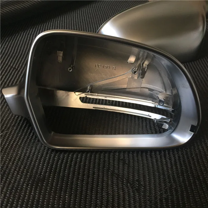 Chrome Rearview Mirror Shell For Audi A4 B8 Q3 A6 C6