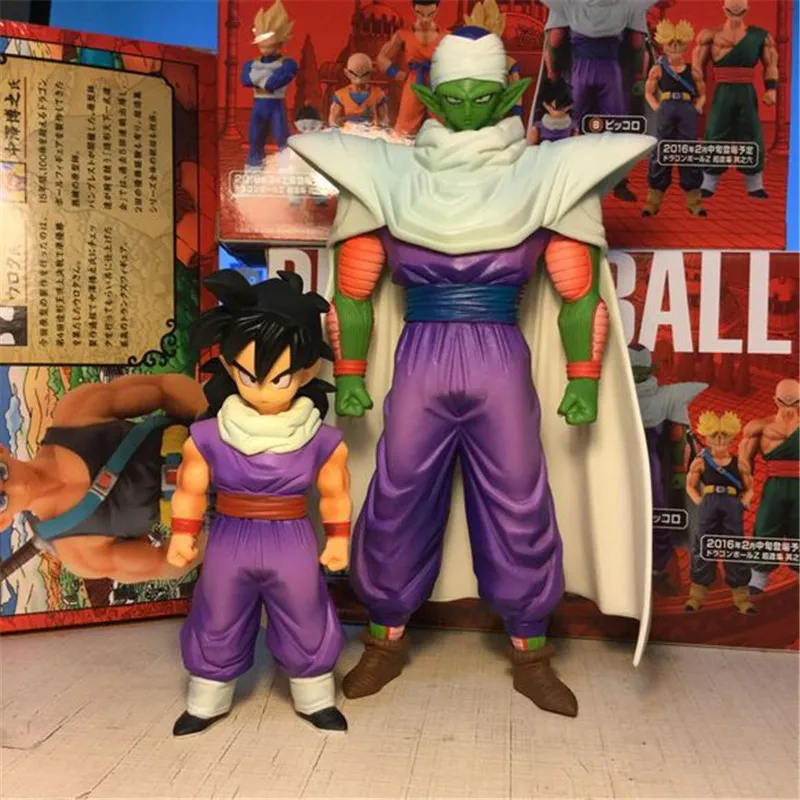 Dragon Ball Z Piccolo против Гоку прыжки битвы Cloakd Ver. Bick кисть Гоку Saiyan ПВХ Рисунок DBZ Коллекция Модель 25 см