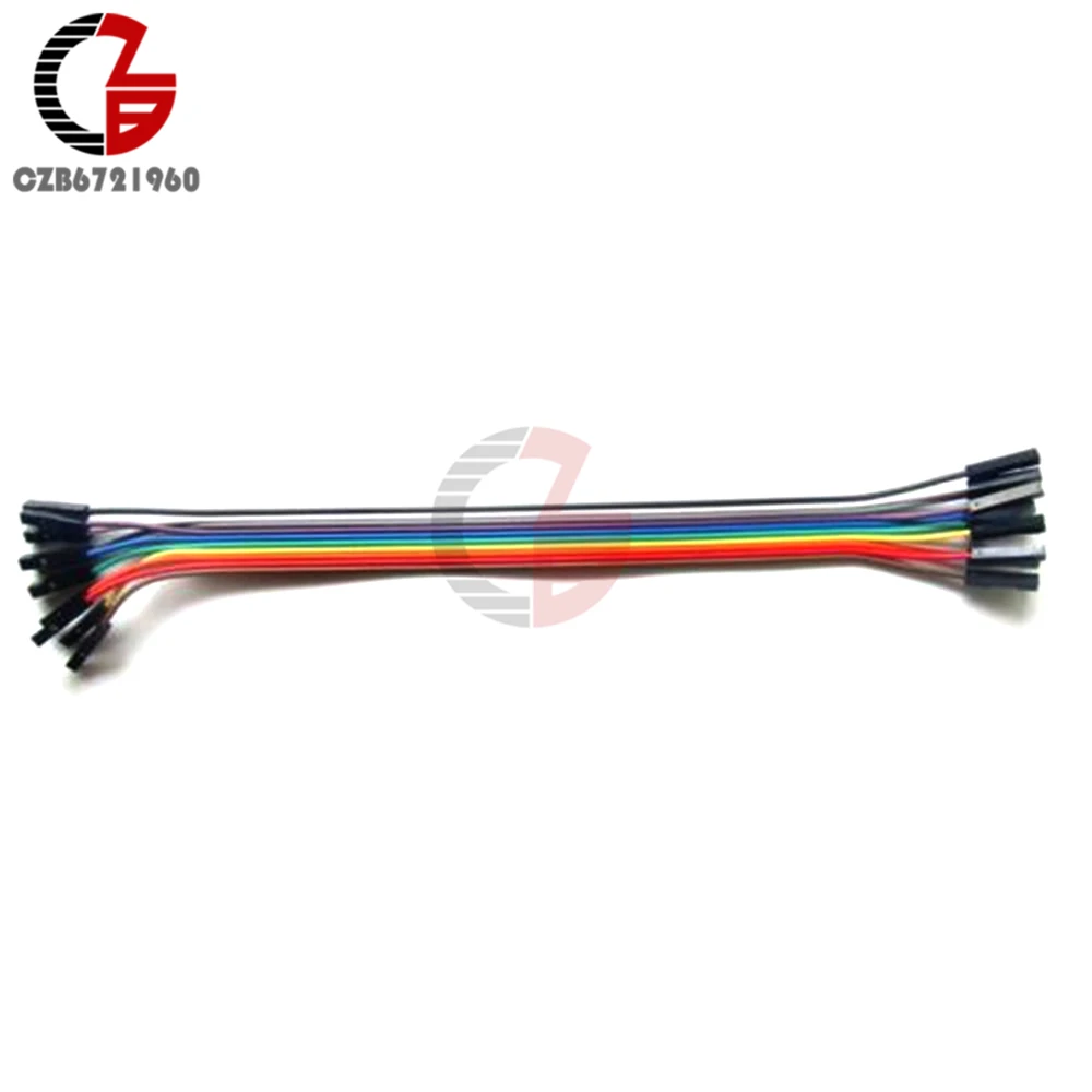 10 шт. 10 корней Женский и Женский Dupont кабели 20 см 2,54 мм 1 P-1 P для Arduino