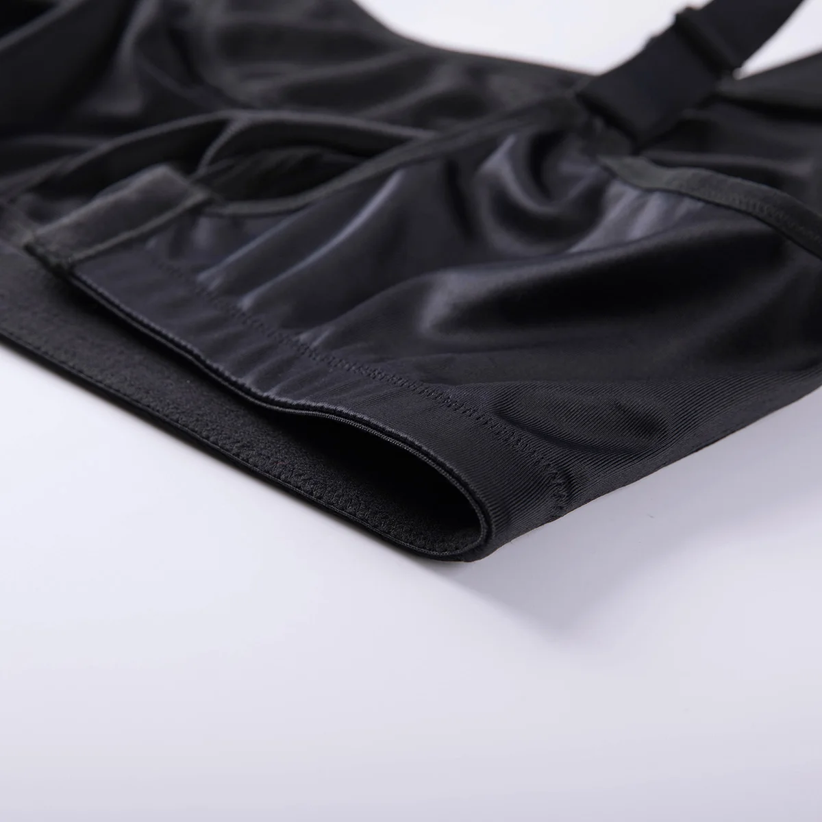 SYROKAN Women's Plus Size High Impact No-Bounce Full Figure Cami Sports Bra