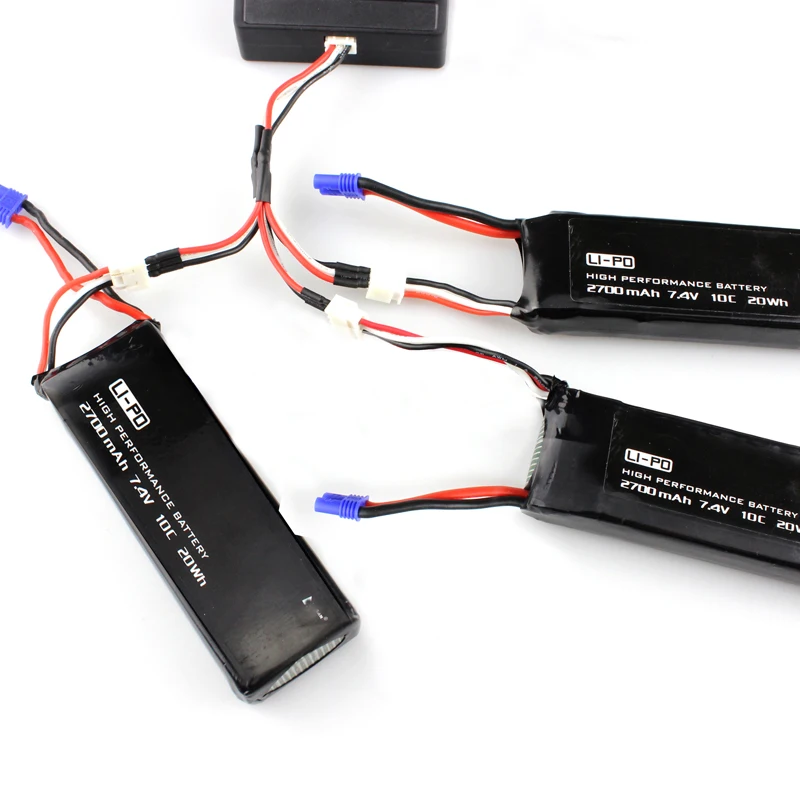 4 шт. Hubsan H501C H501S X4 7,4 V 2700mAh lipo батарея 10C 20WH батарея для радиоуправляемого квадрокоптера дрона запчасти