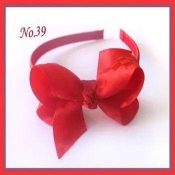 

18 pcs 3" ABC Headband accessories Bow With New Ribbon 78 Styles