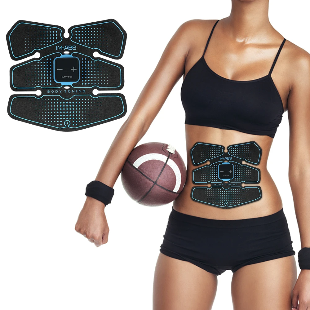 

Abdominal Toning Belt AB Wireless Muscle Stimulator Trainer Abdominal Toning Belt Fitness EMS Stimulation Slim Body Massager