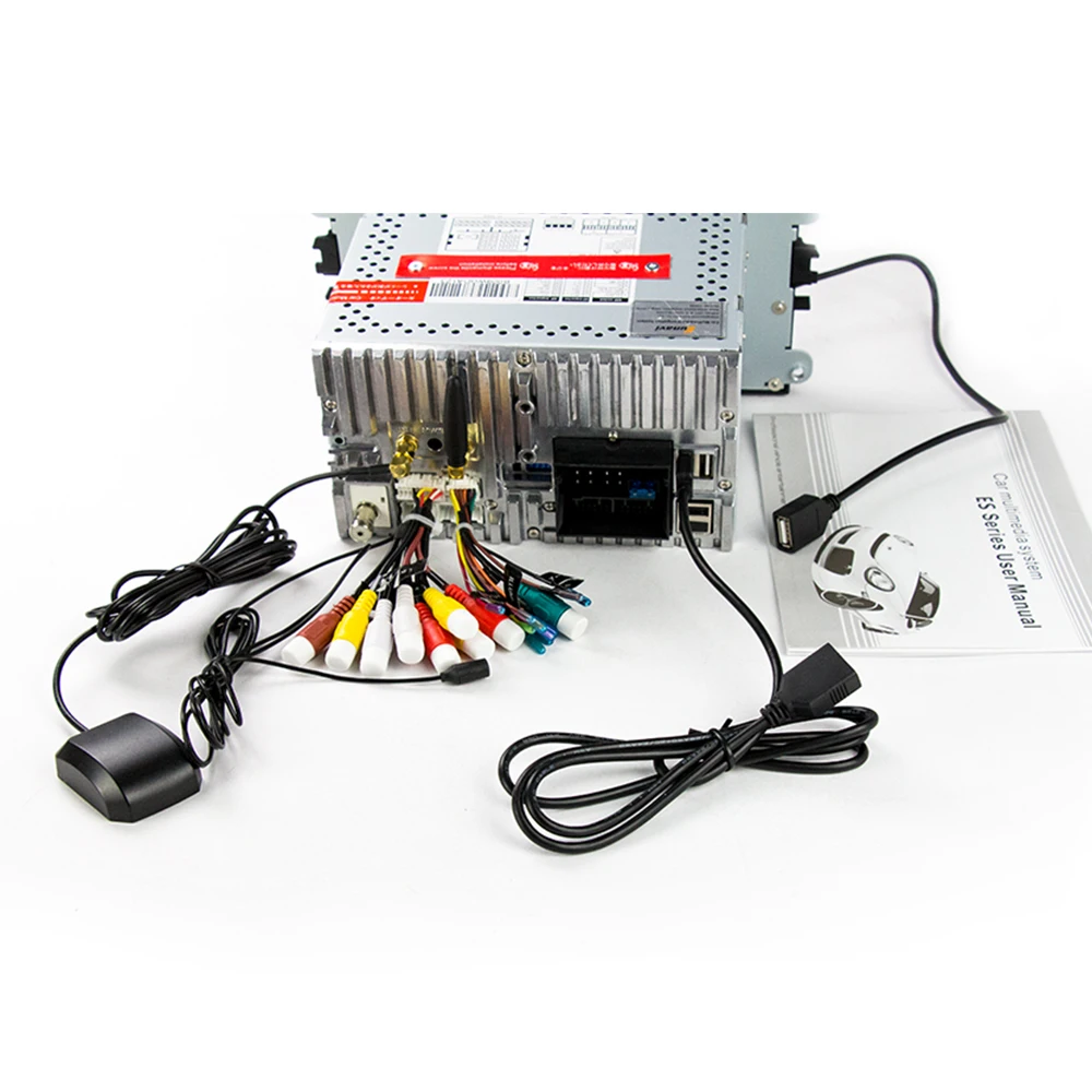 Clearance Eunavi Quad core 2G RAM Android 9  2 din Car DVD Player Car Radio GPS Navi for Ford Focus Galaxy with Audio tereo Head Unit 5