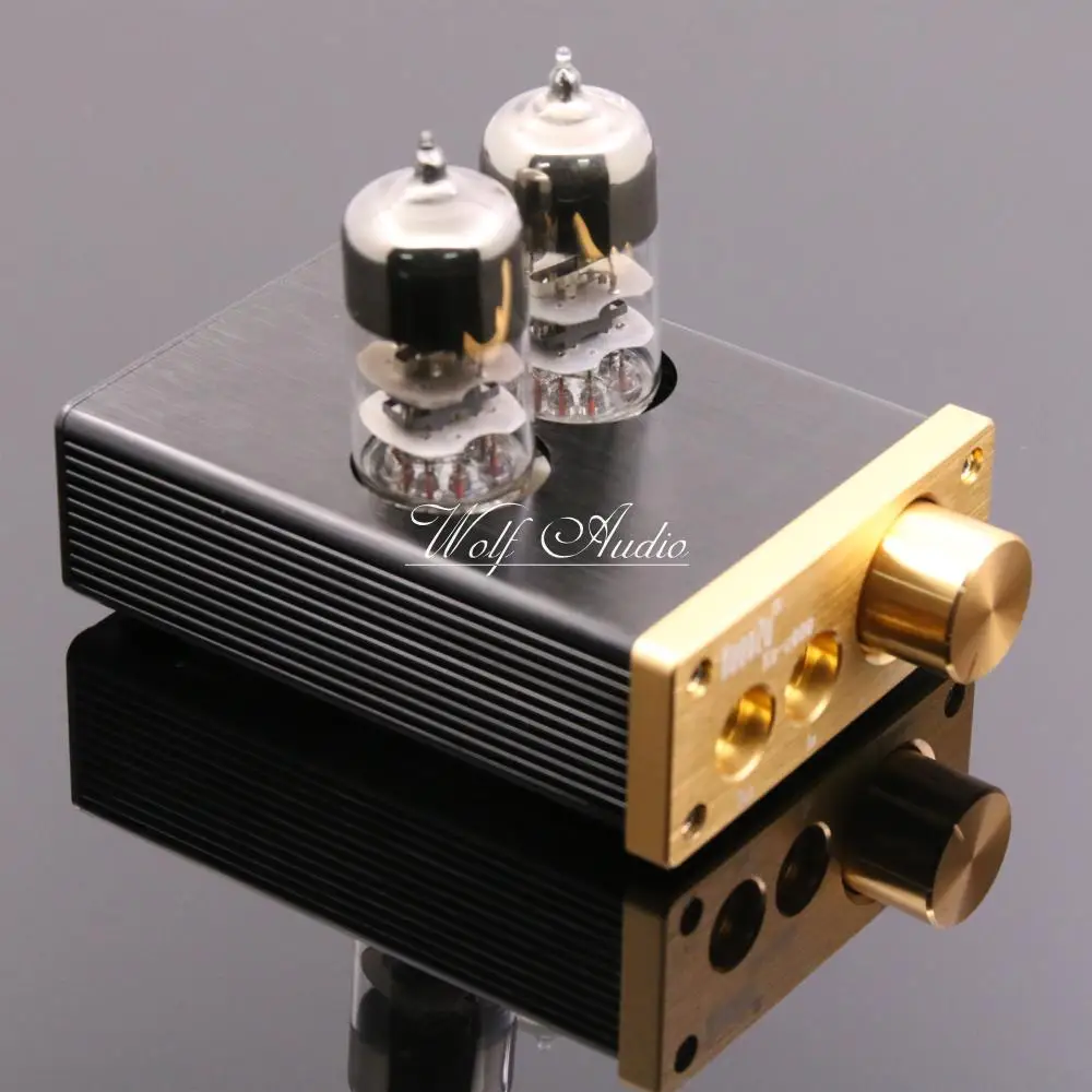 U808 Class A HIFI 6J9 Vacuum Tube Headphone Amplifier