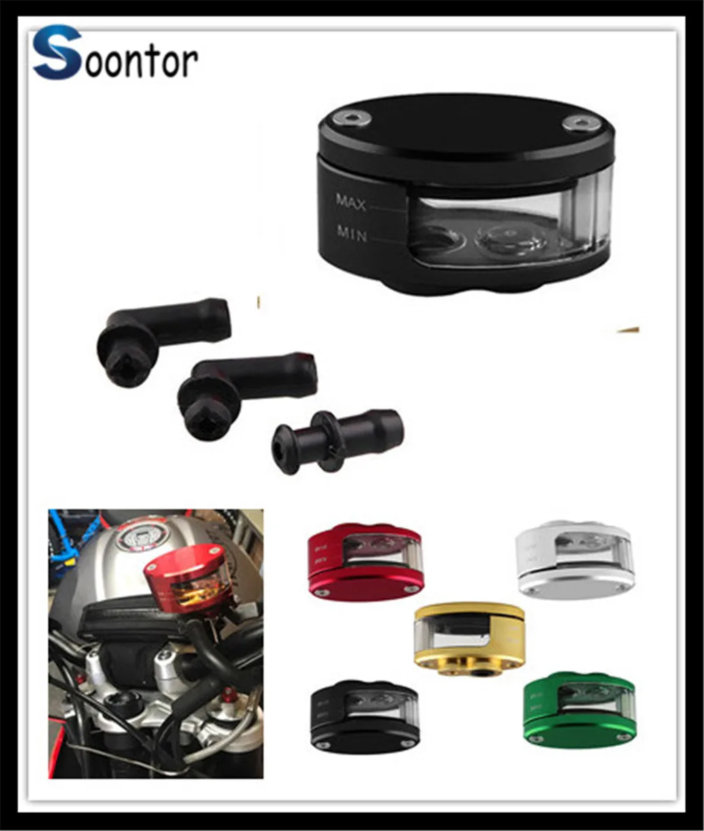 2018 new Universal Motorcycle Brake Fluid Reservoir Clutch Tank Oil Cup For Kawasaki Aprilia Yamaha Suzuki Honda Ducati KTM bmw |